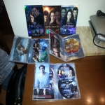 3 COFANETTI DA 2 DVD LUNO PARI A NUOVI,ORIGINALI,COMPLETI,DELLA SAGA DI TWILIGH:TWILIGHT,NEW MOON,ECLIPSE