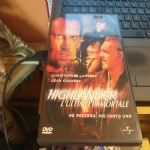 dvd highlander - l’ultimo immortale