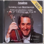 Ludwid Van Beethoven Sonate per pianoforte e violino