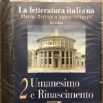Letteratura italiana Storia, critica, e opere integrali 2 Umanesimo e Rinascimento CD Rom