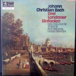 J.C.BACH Drei Londoner Sinfonien - D-dur op.18 n.4 - n.6 -G-moll op.6 n.6