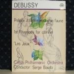 C.DEBUSSY: Prlude  lAprs - Midi dun Faune; Rapsodia per Clarinetto e Orc.; Jeux Pome Dansant