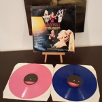 MADONNA, BLOND AMBITION JAPAN TOUR 90 (1990), 2 LP in vinile colore ROSA e BLU.