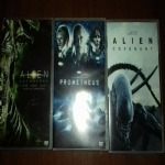 6 DVD ALIEN SERIE COMPLETA QUADRILOGIA COVENANT PROMETHEUS