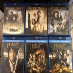 Saga completa in Blu-ray di Lord of the Rings e lo Hobbit