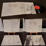 ANNA OXA, PENSAMI PER TE, LP 33 giri � 12�, CBS 460665 1, 1988.