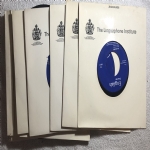 16 dischi The linguaphone Institute 1-30 completa Vinile