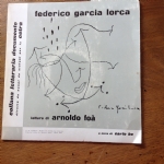 FEDERICO GARCIA LORCA LETTURE DI ARNOLDO FOA’ CL 0503 33 GIRI