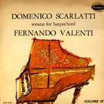 DOMENICO SCARLATTI SONATAS FOR HARPSICHORD vol. 3