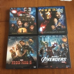 IRON MAN 1 - 2 - 3 + AVENGERS + CAPTAIN AMERICA