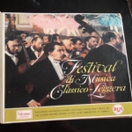 FESTIVAL DI MUSICA CLASSICO-LEGGERA COFANETTO CON 12 LP (33 giri)