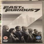 Fast & Furious 7 DVD ENGLISH