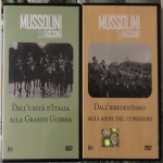 Mussolini e il Fascismo 2 DVD - Dall’Unità d’Italia alla Grande Guerra+Dall’Irredentismo agli anni del consenso