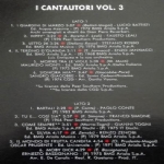 RACCOLTA I CANTAUTORI VOLUME 3