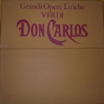 DON CARLOS ( cofanetto 4 LP ) - VERDI - FABBRI - GRANDI OPERE LIRICHE