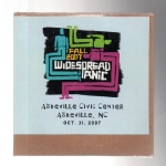 Live Widespread Panic 10/31/07 Asheville Civic Center, Asheville, NC cd